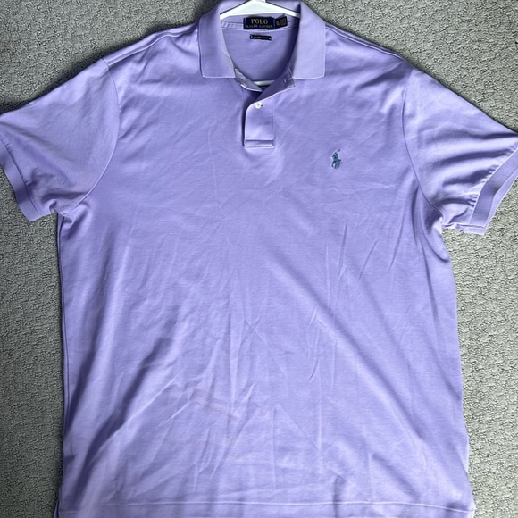 Purple men’s polo - Picture 1 of 3